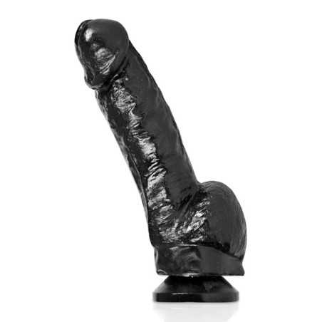 Erotissimo Loveshop 82 Gros Gode Ventouse Noir 28.5X6.3 Cm Pvc