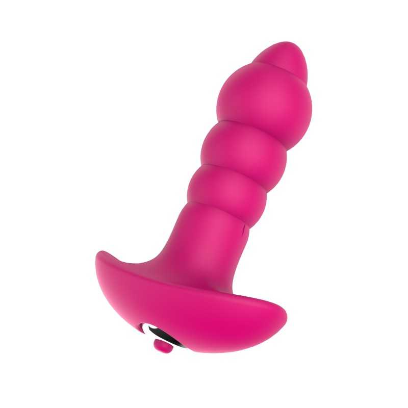 Erotissimo Loveshop 82 Taboo Plug Vibrant Boules Rose