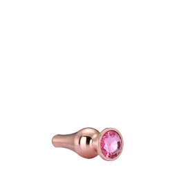 Erotissimo Loveshop 82 Gleaming Love Plug Bijou Rose Irisé