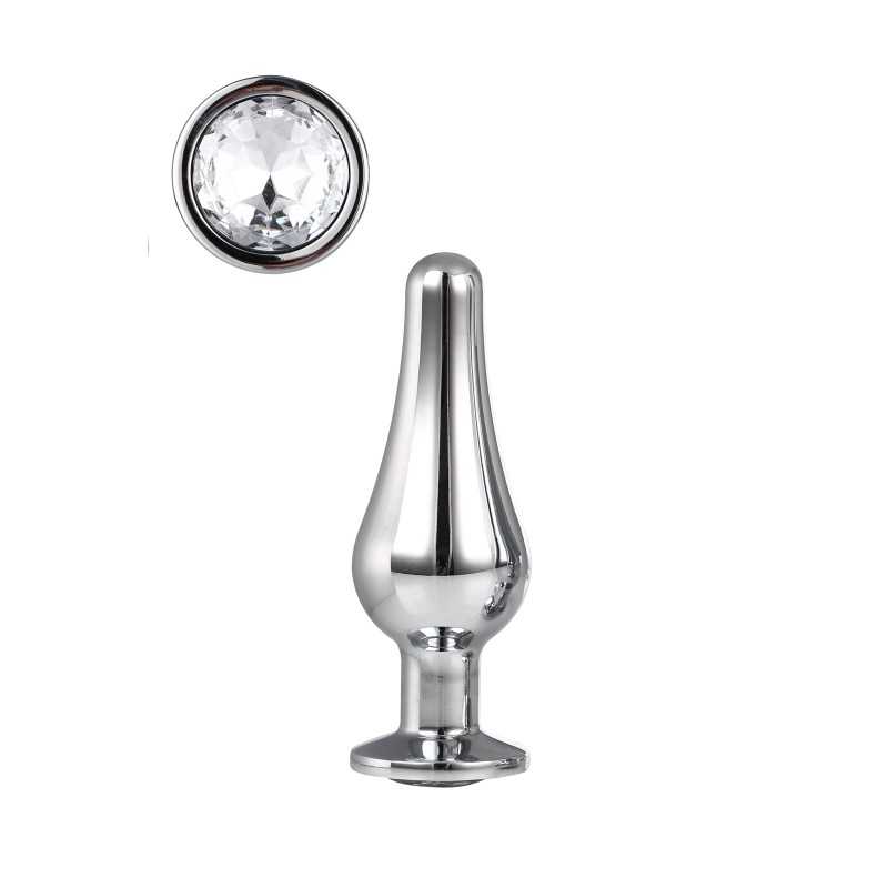 Erotissimo Loveshop 82 Gleaming Love Plug Bijou Argent