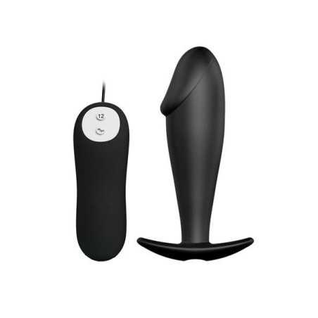 Erotissimo Loveshop 82 Plug Anal Vibrant Télécommande Filaire