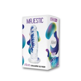 Erotissimo Loveshop 82 Majestic Gode Ventouse Droit Jelly