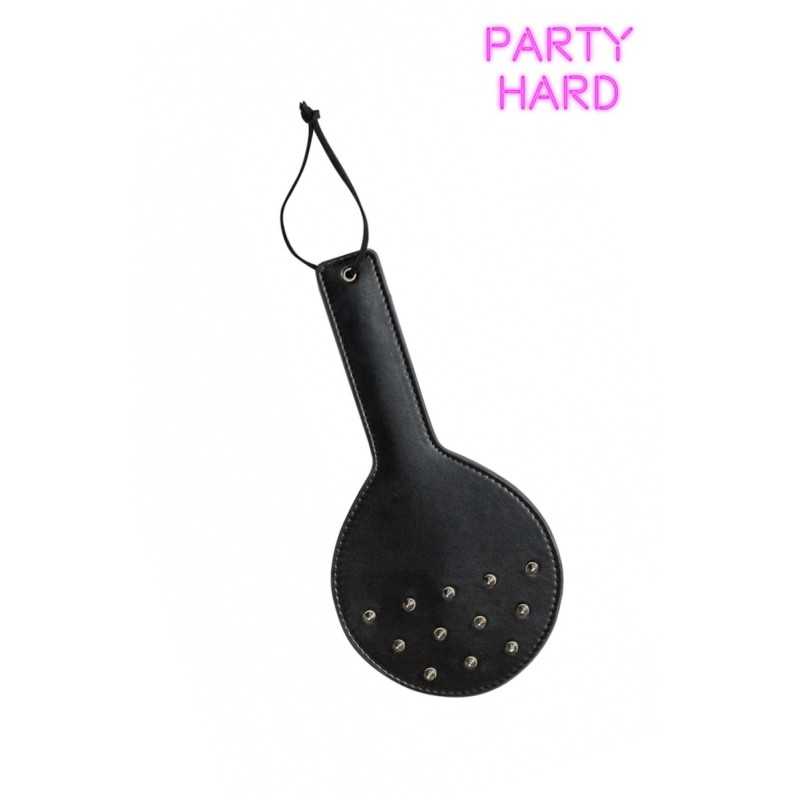 Erotissimo Loveshop 82 Paddle Forme Raquette Pcv Noire Dragonne