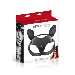 Erotissimo Loveshop 82 Masque Noir Catwoman Simili Cuir