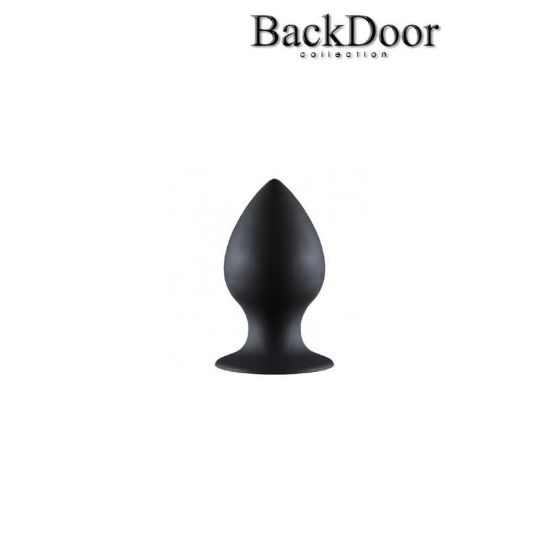 Erotissimo Loveshop 82 Thick Anal Noir Large Plug Ventouse S