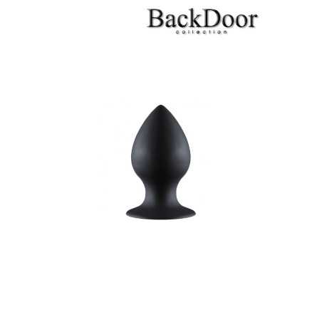 Erotissimo Loveshop 82 Thick Anal Noir Large Plug Ventouse S