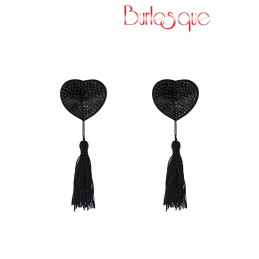 Erotissimo Loveshop 82 Nipple Evans Coeur Noir à Pompon et Mini