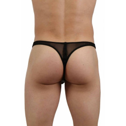 Erotissimo Loveshop 82 String Homme Micro Résille Transparente