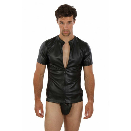 Erotissimo Loveshop 82 Chemise Homme Simili Cuir Manches