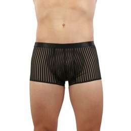 Erotissimo Loveshop 82 Boxer Homme Rayé Micro Résille