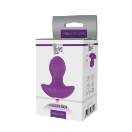 Erotissimo Loveshop 82 Pleasure Knob Plug Vibrant Violet