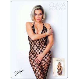 Erotissimo Loveshop 82 Bodystocking Résille Motifs Ouvert Entre