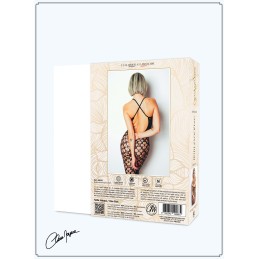 Erotissimo Loveshop 82 Bodystocking Résille Motifs Ouvert Entre