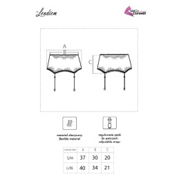 Erotissimo Loveshop 82 Lendiem Porte Jarretelle Large Dentelle