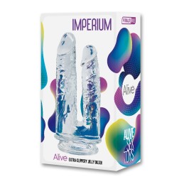 Erotissimo Loveshop 82 Imperium Double Gode Ventouse Jelly