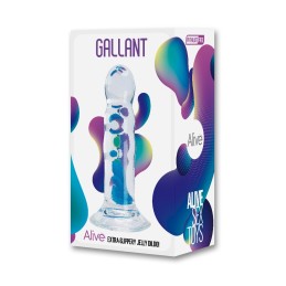 Erotissimo Loveshop 82 Gallant Gode Ventouse Droit Jelly