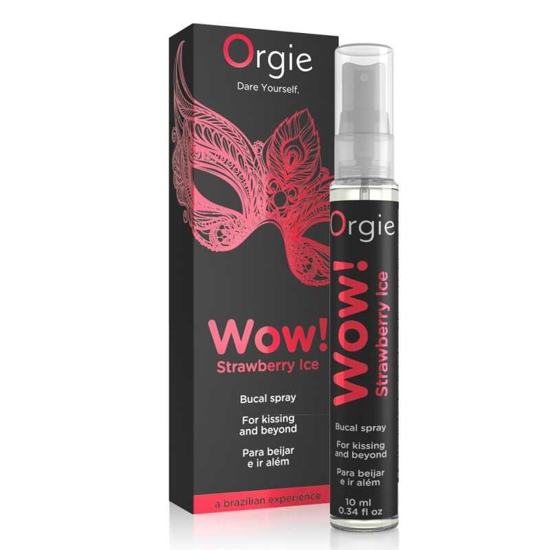 Erotissimo Loveshop 82 WOW Stawberry Ice Spray Bucal Sexe Oral