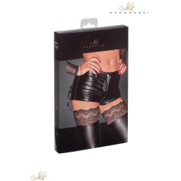 Erotissimo Loveshop 82 Short wetlook zip entre jambes poche