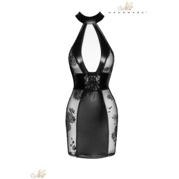 Erotissimo Loveshop 82 Robe wetlook micro résille floquée