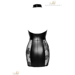 Erotissimo Loveshop 82 Robe wetlook micro résille floquée