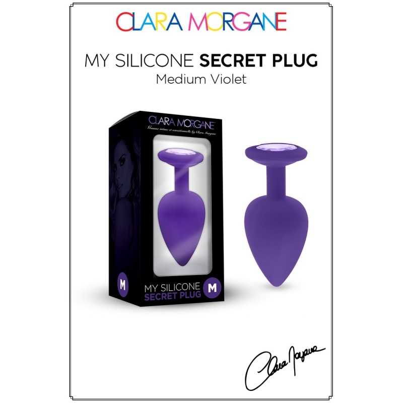 Erotissimo Loveshop 82 My Secret Violet Silicone Plug