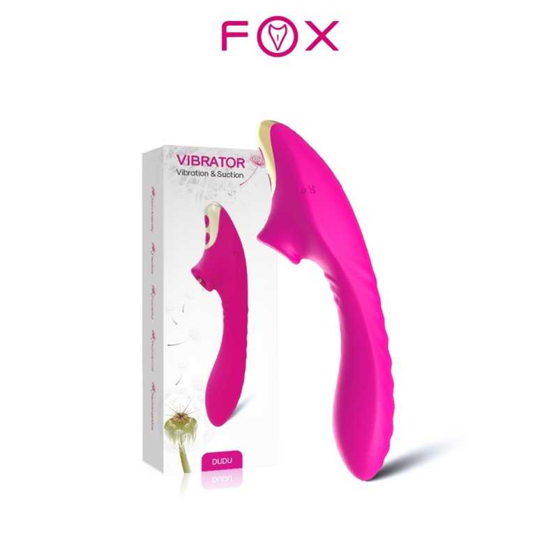 Erotissimo Loveshop 82 Dudu 2 En 1 Vibro Succion Rose Usb