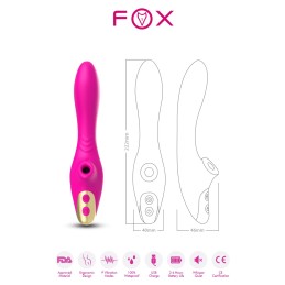 Erotissimo Loveshop 82 Dudu 2 En 1 Vibro Succion Rose Usb