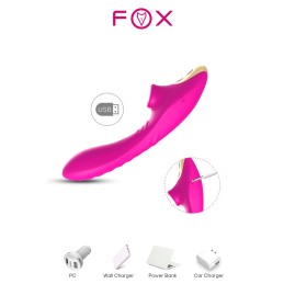 Erotissimo Loveshop 82 Dudu 2 En 1 Vibro Succion Rose Usb