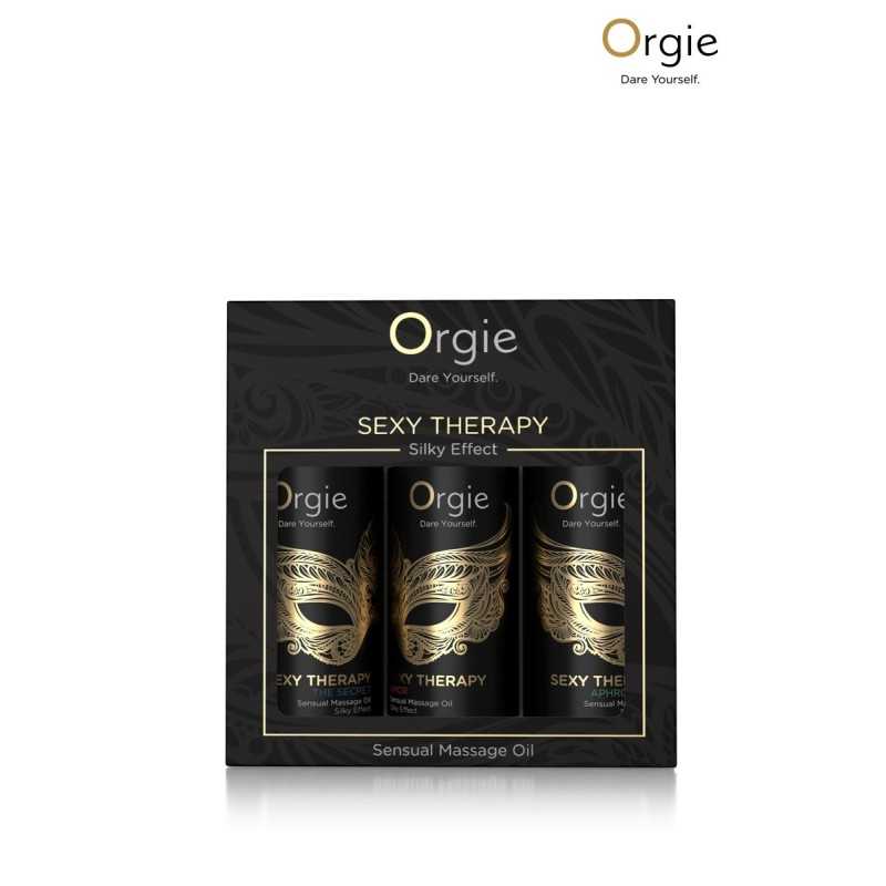 Erotissimo Loveshop 82 Sexy Therapy Pack 3 huiles massage