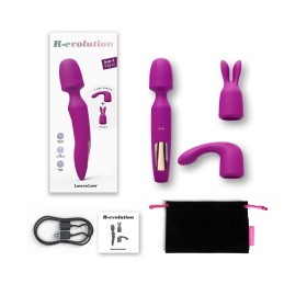 Erotissimo Loveshop 82 R-Evolution Wand + 2 têtes