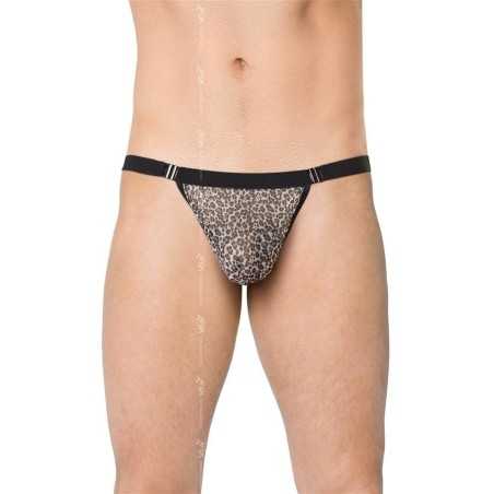 Erotissimo Loveshop 82 String Panthère détachable cotés Homme