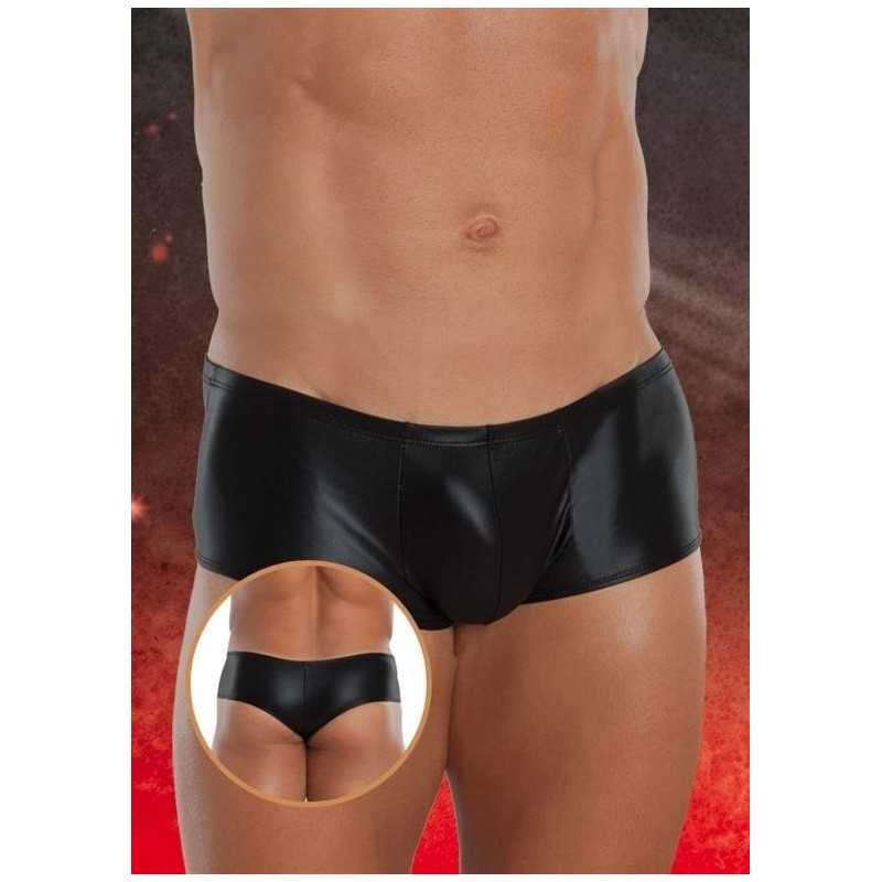 Erotissimo Loveshop 82 Boxer Tanga noir wetlook Homme