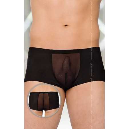 Erotissimo Loveshop 82 Boxer noir micro résille devant dos Homme