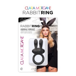 Erotissimo Loveshop 82 Rabbitring - Anneau Vibrant Lapin Noir