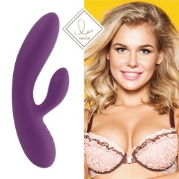 Erotissimo Loveshop 82 Vibromasseur Lea Rabbit 2 Moteurs Fushia