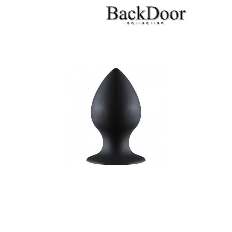 Erotissimo Loveshop 82 Thick Anal Noir Large Plug Ventouse S