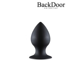 Erotissimo Loveshop 82 Thick Anal Noir Large Plug Ventouse S