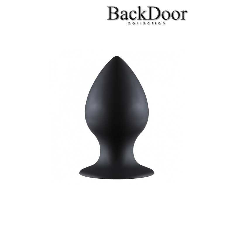 Erotissimo Loveshop 82 Thick Anal Noir Large Plug Ventouse S