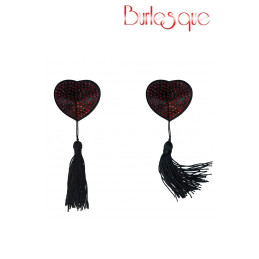 Erotissimo Loveshop 82 Nipple Evans Coeur Noir à Pompon et Mini