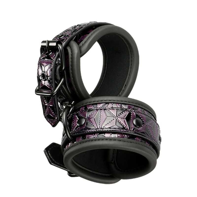 Erotissimo Loveshop 82 Handcuffs Menottes Poignets Irisé Violet