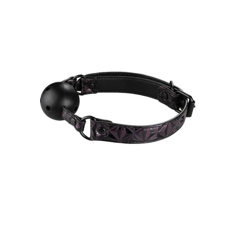 Erotissimo Loveshop 82 Ball Gag Baillon Boule Simili Cuir Irisé