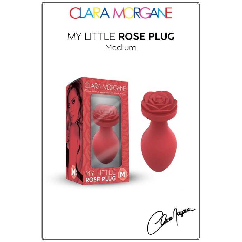 Erotissimo Loveshop 82 My Rose Silicone Plug en forme de rose