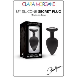 Erotissimo Loveshop 82 My Secret Black Silicone Plug