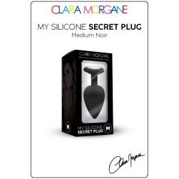 Erotissimo Loveshop 82 My Secret Black Silicone Plug