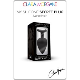 Erotissimo Loveshop 82 My Secret Black Silicone Plug