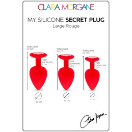 Erotissimo Loveshop 82 My Secret Rouge Silicone Plug