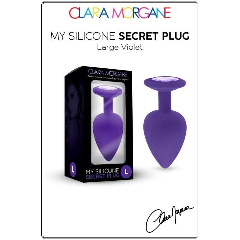 Erotissimo Loveshop 82 My Secret Violet Silicone Plug