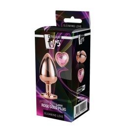 Erotissimo Loveshop 82 Gleaming Love Coeur Bijou Plug Gold