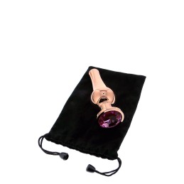 Erotissimo Loveshop 82 Gleaming Love Plug Bijou Rose Irisé