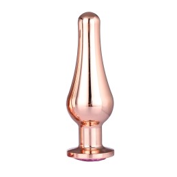 Erotissimo Loveshop 82 Gleaming Love Plug Bijou Rose Irisé